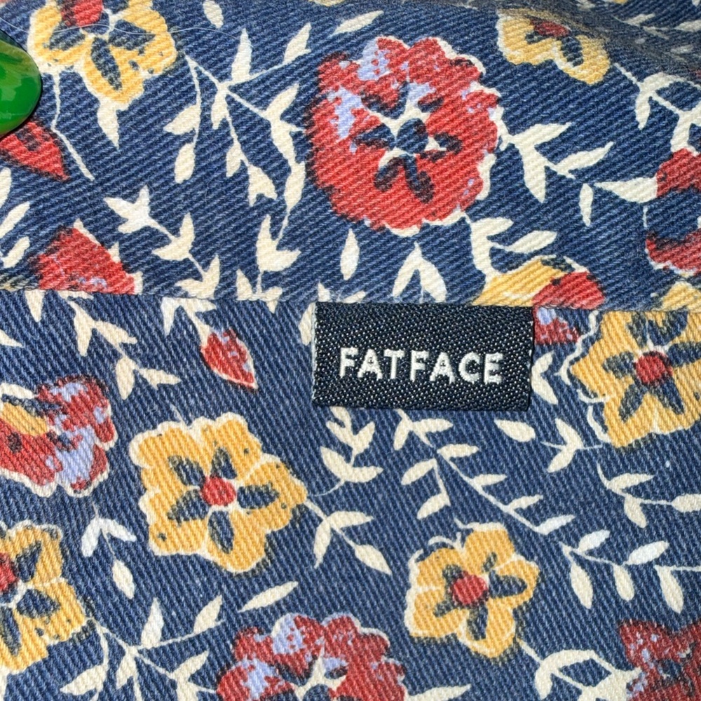 Floral Cotton Tote Bag | Reversible - Picture 4 of 4